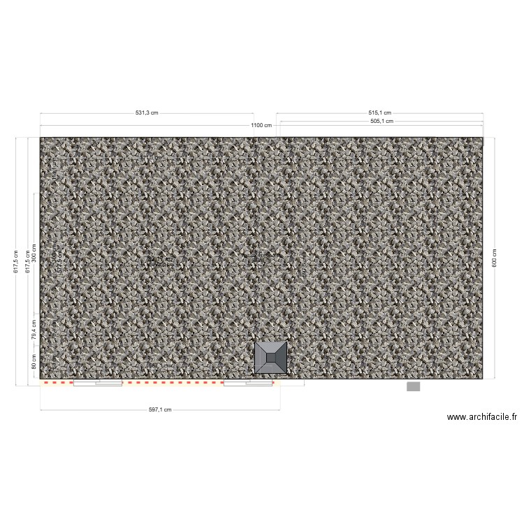 garage 22 01 23. Plan de 1 pièce et 32 m2