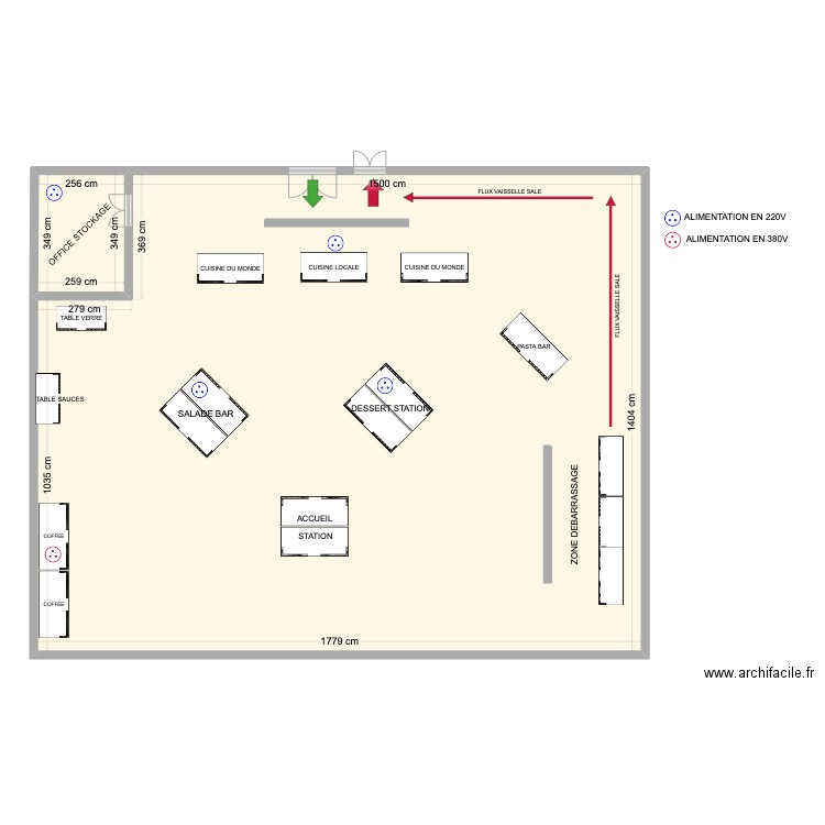 SALLE WEC 2025. Plan de 2 pièces et 248 m2