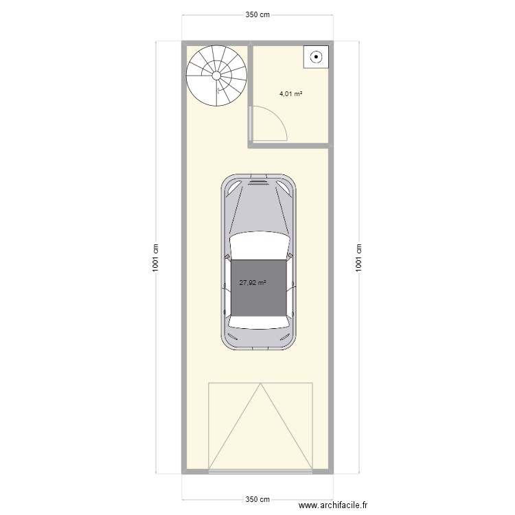 Plan Villa 2. Plan de 10 pièces et 129 m2