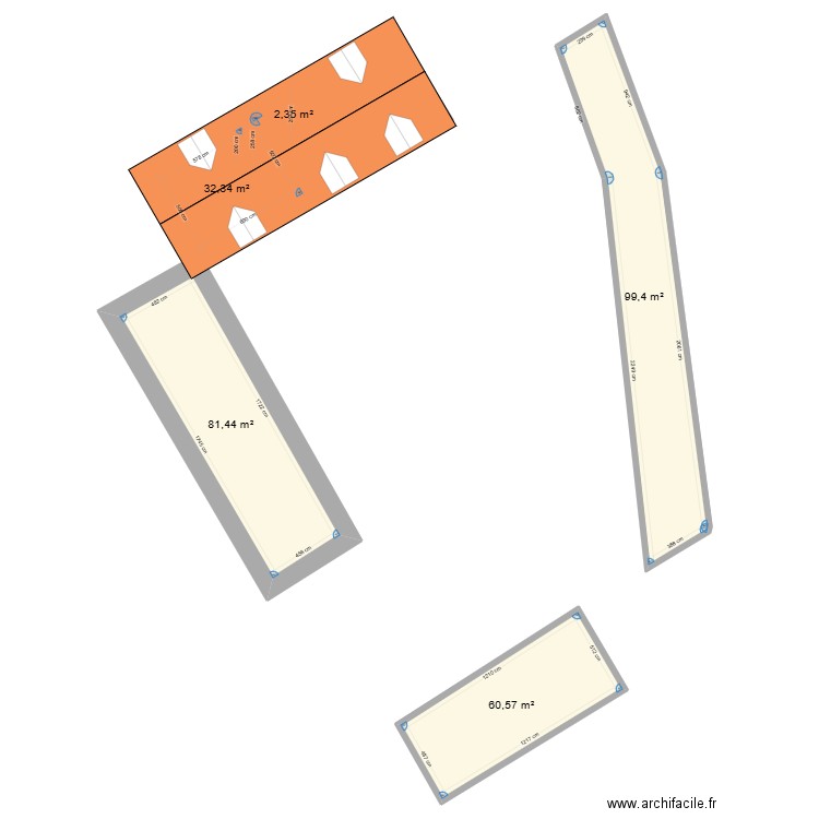 kerbellec. Plan de 15 pièces et 867 m2