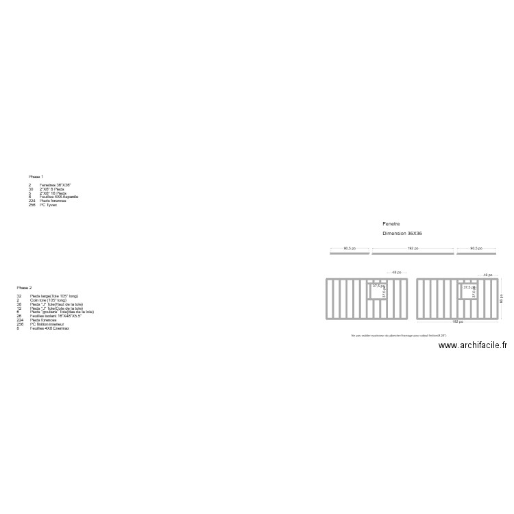 Mur Cote Terre 16X32 Aout. Plan de 34 pièces et 21 m2