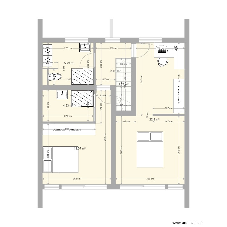 new house 2025 3. Plan de 10 pièces et 108 m2