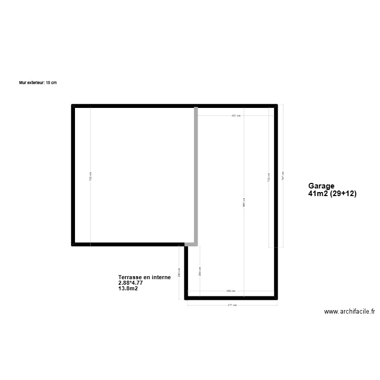 base+RC. Plan de 0 pièce et 0 m2