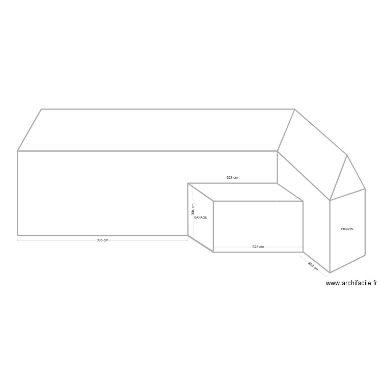 plan global sully. Plan de 5 pièces et 52 m2