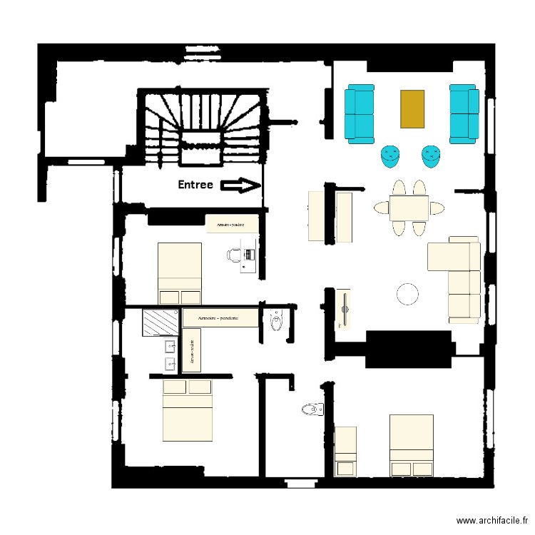 Plan 2. Plan de 0 pièce et 0 m2