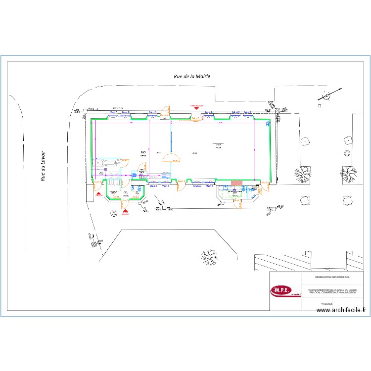 PLAN DE RESA SIPHON DE SOL MA. Plan de 0 pièce et 0 m2