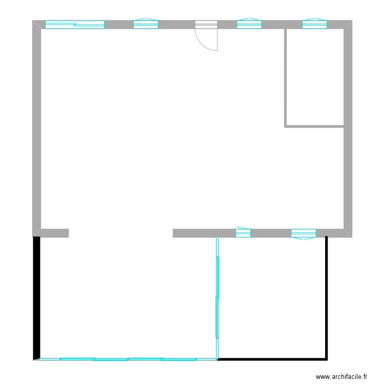 maison. Plan de 0 pièce et 0 m2