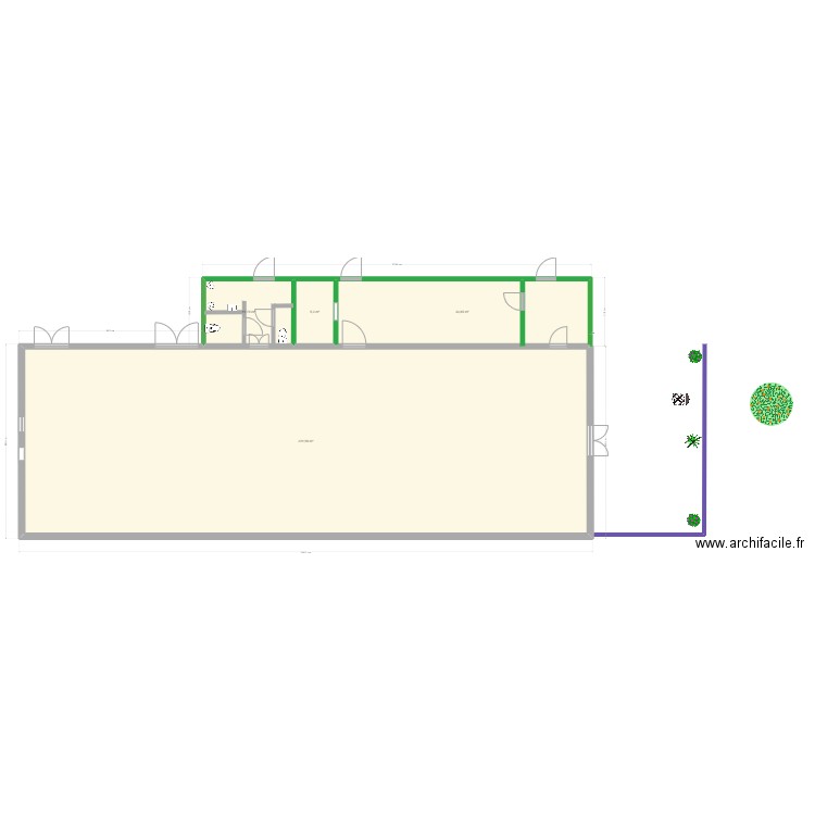 murmures 2. Plan de 4 pièces et 272 m2