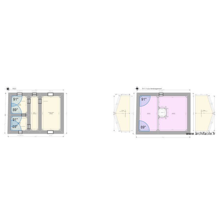 ML24013131 GARCIA. Plan de 7 pièces et 126 m2