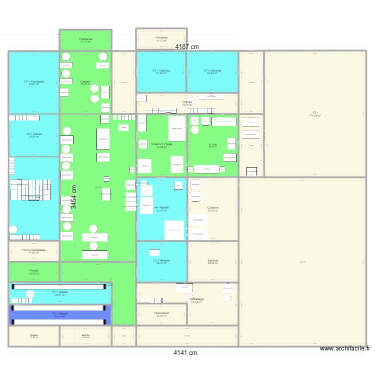 SELVI - 2024.4. Plan de 32 pièces et 1437 m2