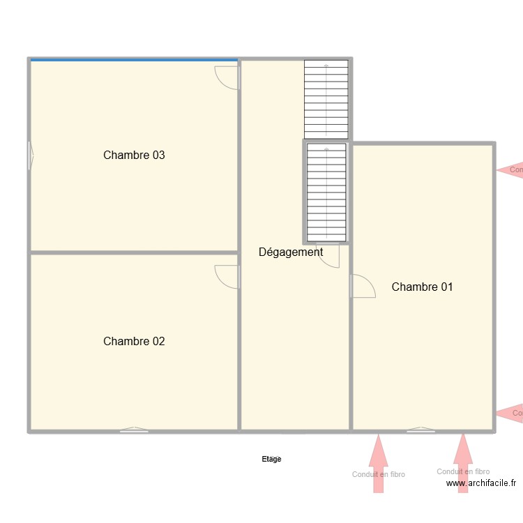 0_CroquisAm_POYET_MaisonSsChauffage. Plan de 8 pièces et 368 m2