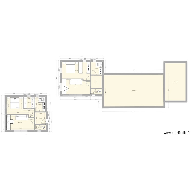 Extension 2-v4 (Mars 25). Plan de 13 pièces et 166 m2