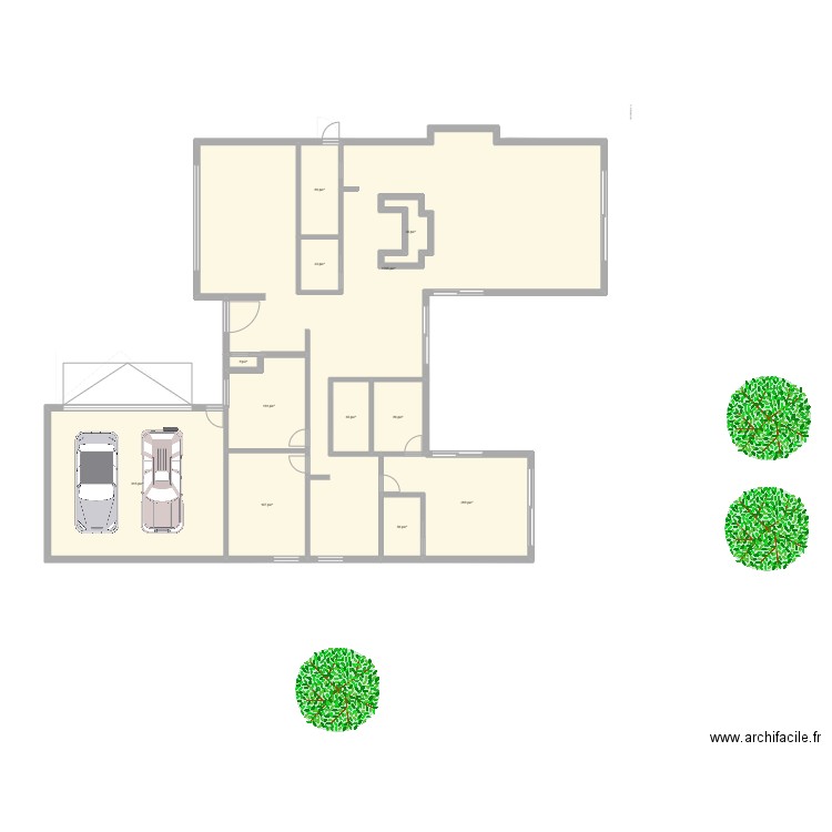 1702 Shagbark Landscape. Plan de 12 pièces et 323 m2