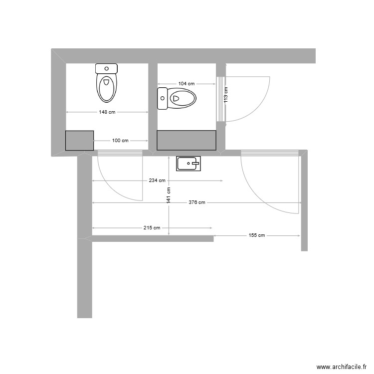 PAROISSE NOTRE DAME DU RHONE EXISTANT. Plan de 0 pièce et 0 m2