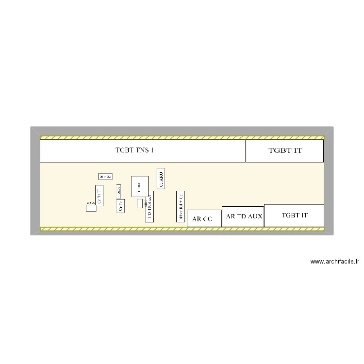 test2. Plan de 1 pièce et 22 m2