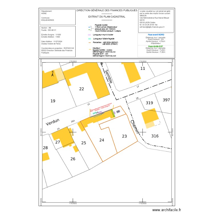 PC DP02 HUGET. Plan de 0 pièce et 0 m2