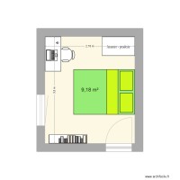 Chambre d'Amaury PLAN 2