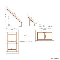 Plan structure panneaux solaire