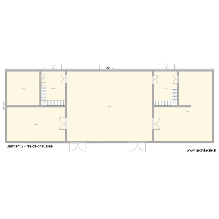 Gien1. Plan de 6 pièces et 408 m2