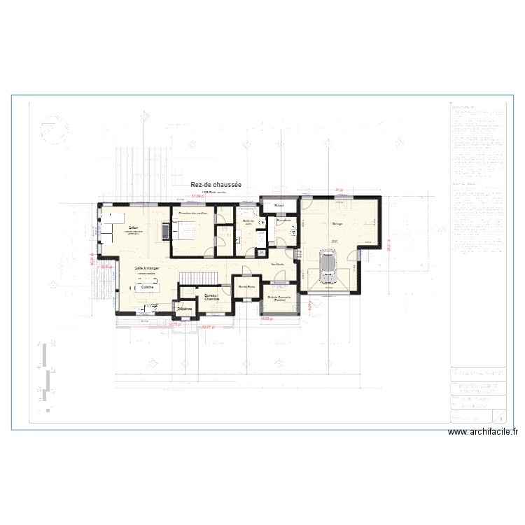 Élise Tessier (avec modif 16') (Bellevue) v2.4. Plan de 10 pièces et 194 m2