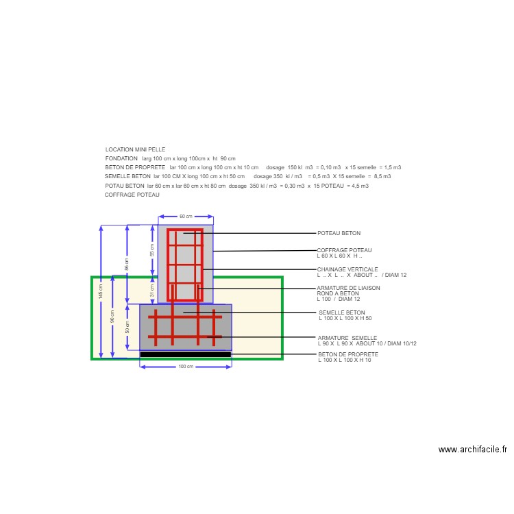 PLOT. Plan de 0 pièce et 0 m2