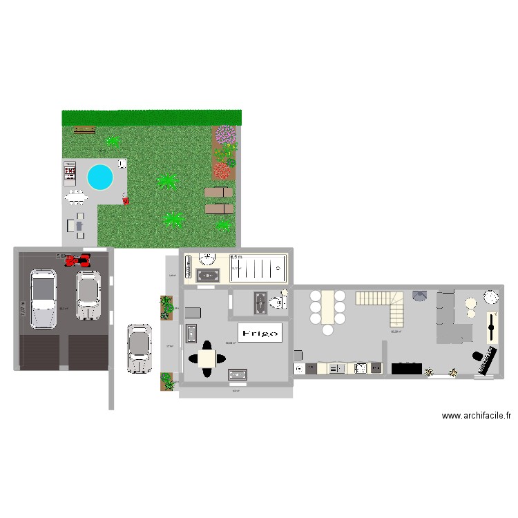 Maelise. Plan de 10 pièces et 276 m2