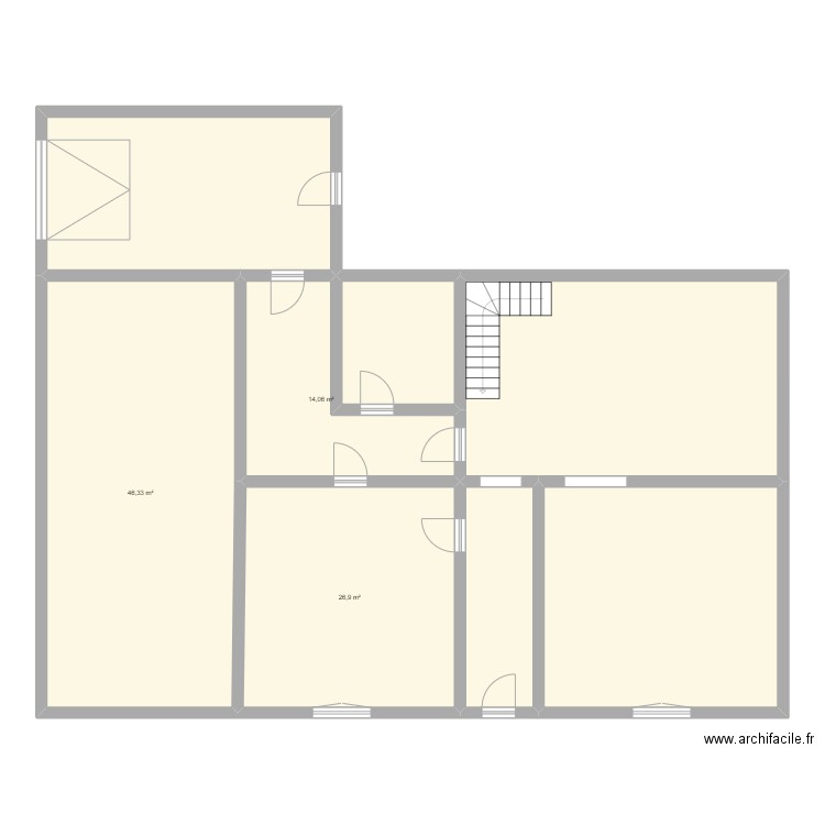 Sterpenich. Plan de 11 pièces et 285 m2