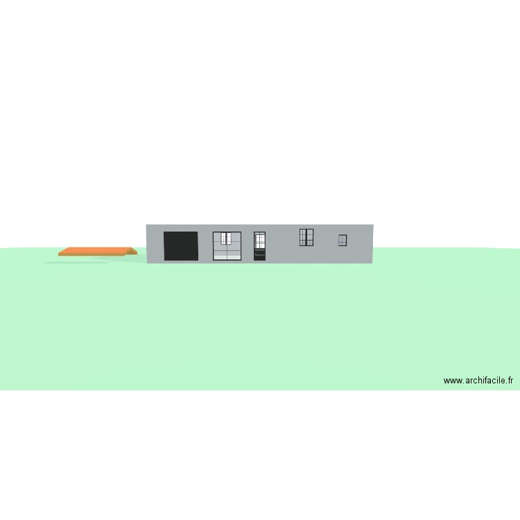 Noaillac. Plan de 1 pièce et 103 m2