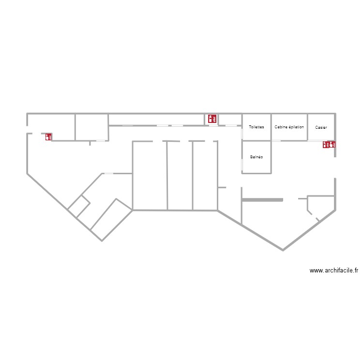 meraki . Plan de 10 pièces et 10 m2