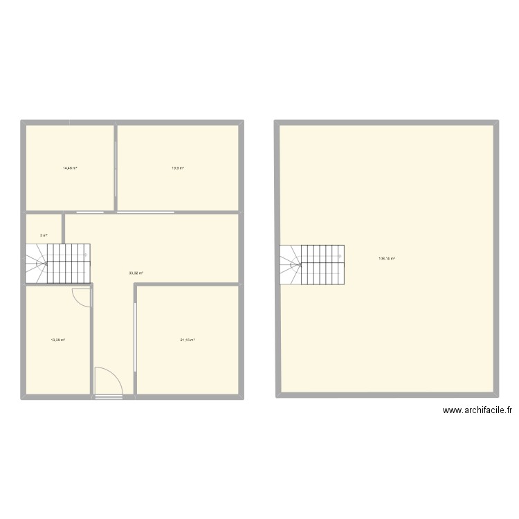 ma maison. Plan de 7 pièces et 213 m2