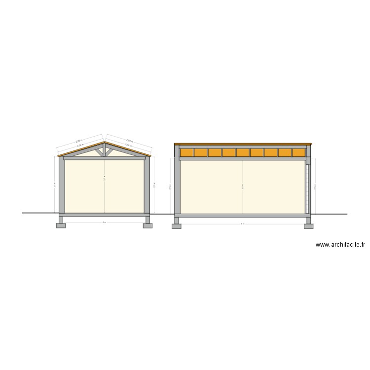 GARAGE 1. Plan de 0 pièce et 0 m2