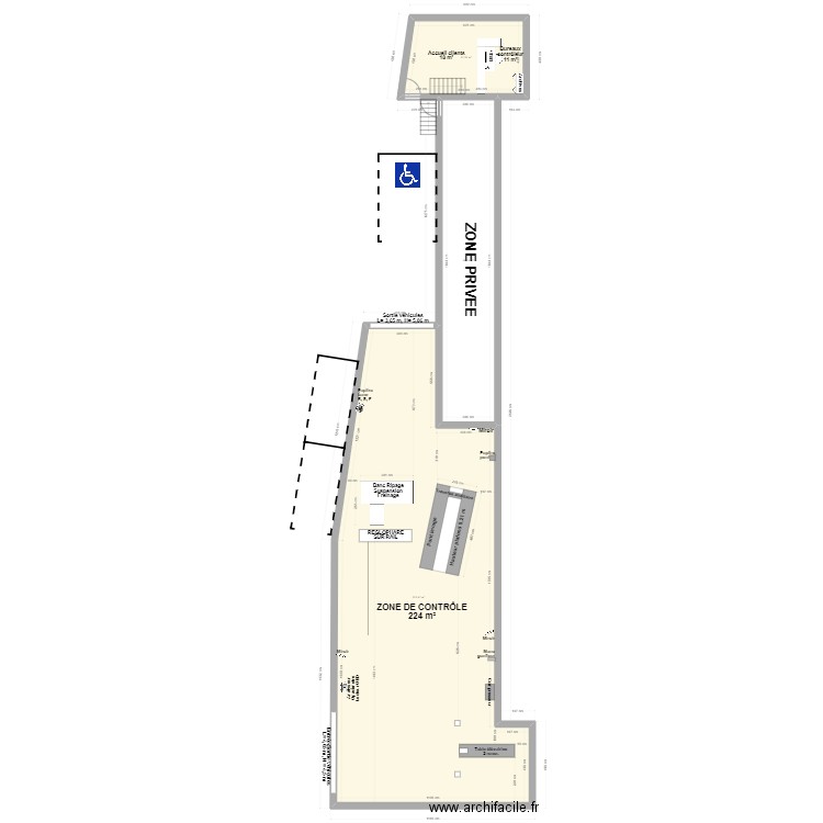 CCT mixte VL/CL MCT LISIGNAN. Plan de 3 pièces et 307 m2