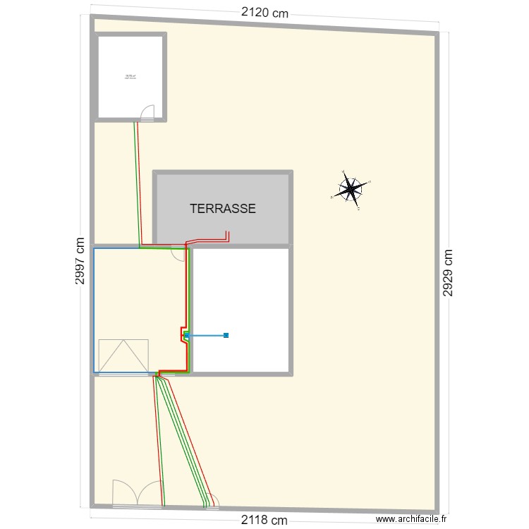 Plan Electrique F. Plan de 5 pièces et 613 m2