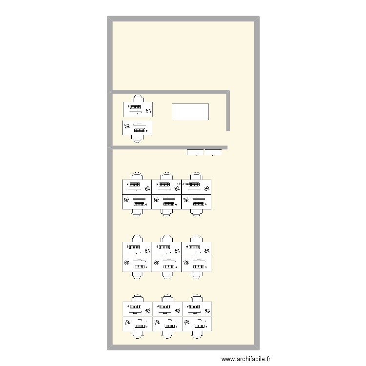 PlanUptime. Plan de 1 pièce et 131 m2