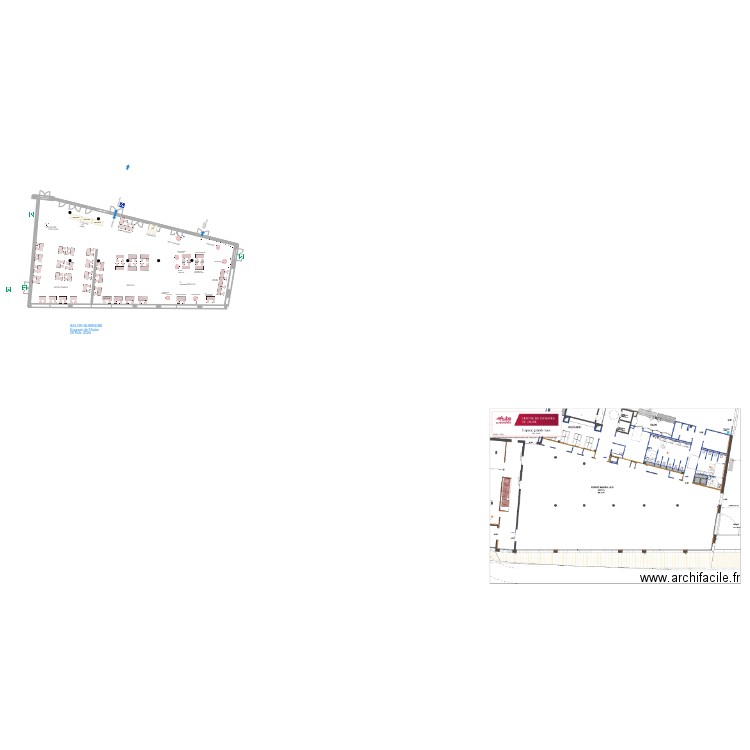 grands lacs Salon Business Engagée de l'Aube allégé. Plan de 0 pièce et 0 m2