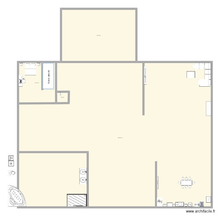 MAISON NUMERO 1. Plan de 4 pièces et 798 m2