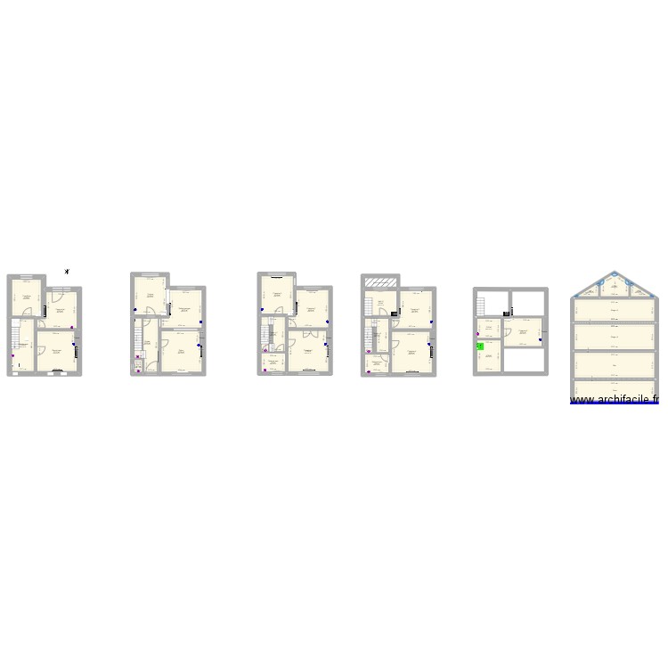 Thomas. Plan de 38 pièces et 382 m2