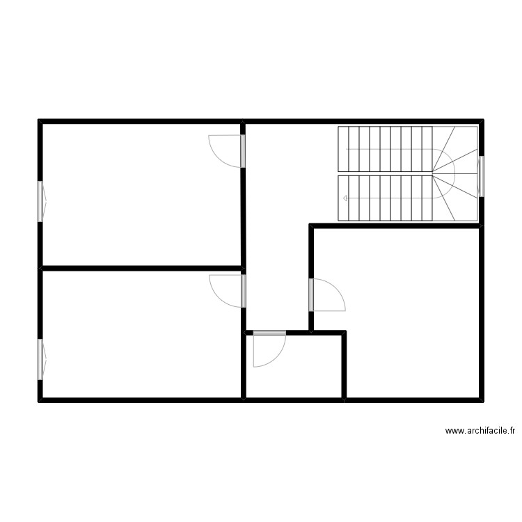 appartement henri 388/3. Plan de 5 pièces et 72 m2