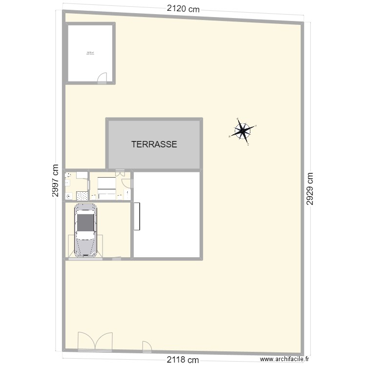 Plan Détail Garage F. Plan de 7 pièces et 612 m2