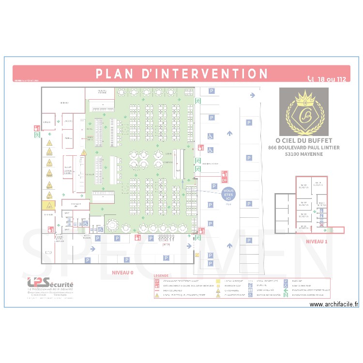 MODIF O CIEL DU BUFFET. Plan de 0 pièce et 0 m2