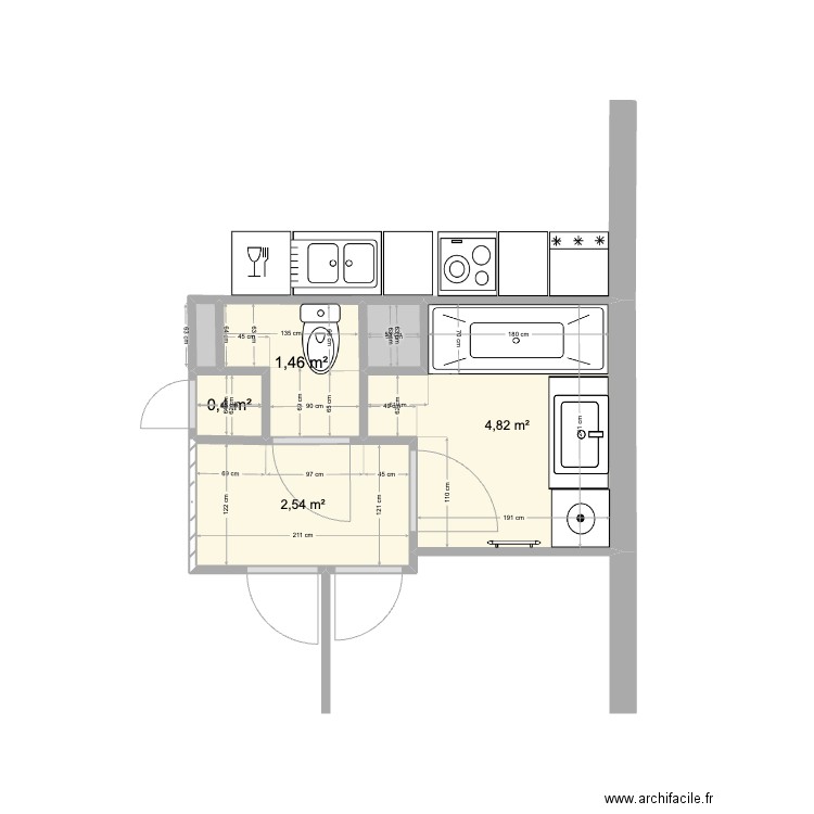 MARIE 4. Plan de 6 pièces et 10 m2