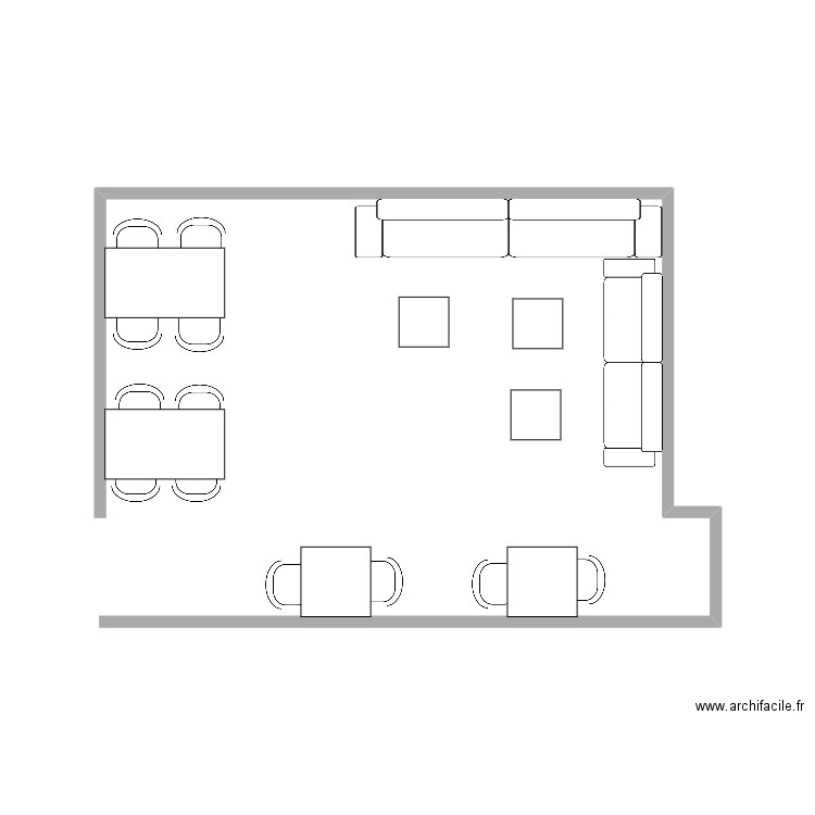 Fumoir. Plan de 0 pièce et 0 m2