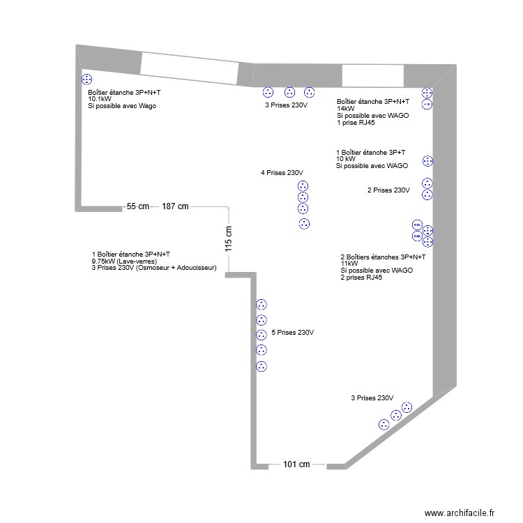 CHANTOVENT 1 RESEAUX ELEC. Plan de 0 pièce et 0 m2