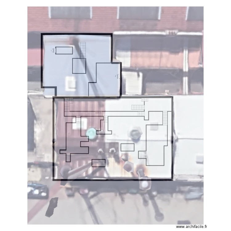 THERMO R1. Plan de 9 pièces et 336 m2