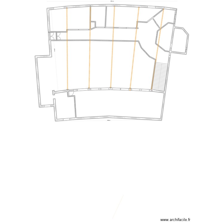 ACCUEIL NIV RC NB. Plan de 9 pièces et 499 m2