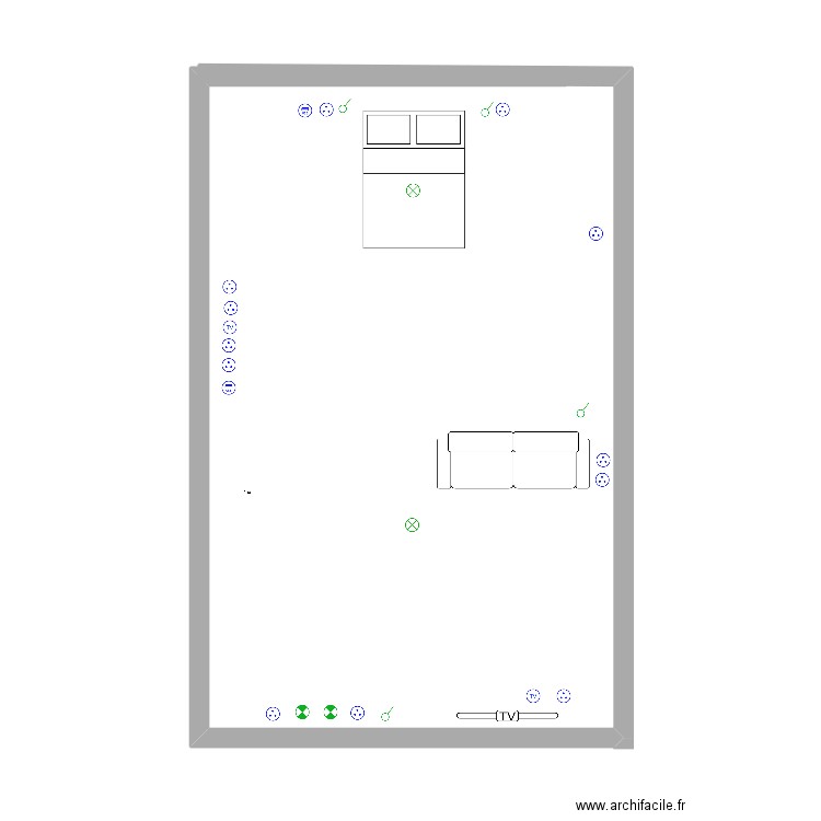 electricité loulou. Plan de 0 pièce et 0 m2