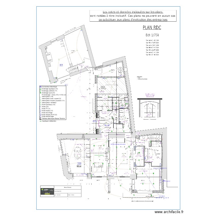 Moron Charnier RDC 08 11 2024. Plan de 0 pièce et 0 m2