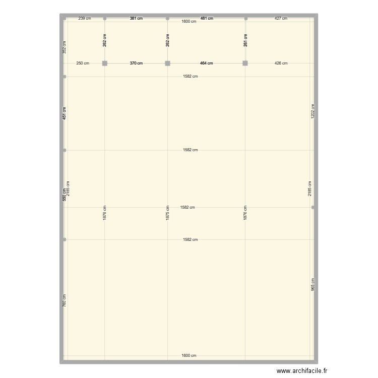 Carrosserie. Plan de 1 pièce et 350 m2