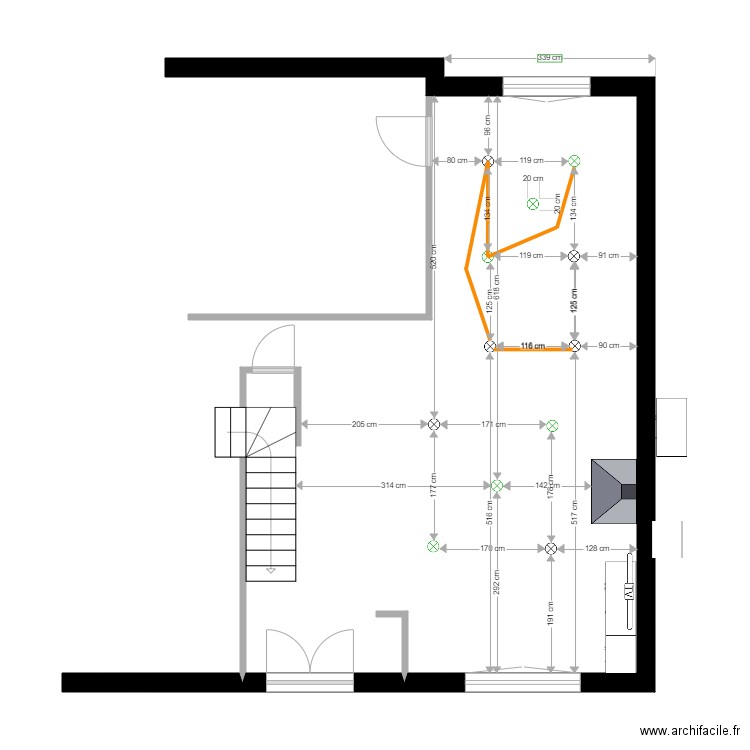 rch cri2. Plan de 0 pièce et 0 m2