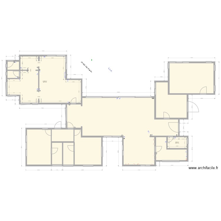 patrick elec. Plan de 13 pièces et 289 m2